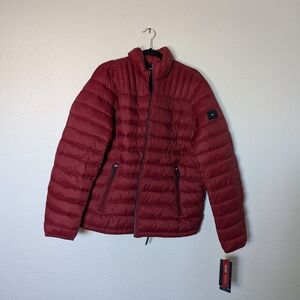Tommy Hilfiger Red Packable Jacket